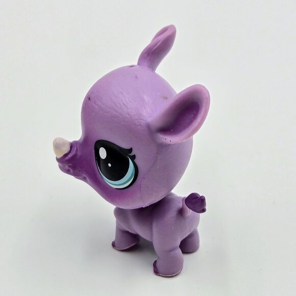 Littlest Pet Shop Rhino #259 Una Unger Pet Retread LPS Toy Read - Picture 3 of 8